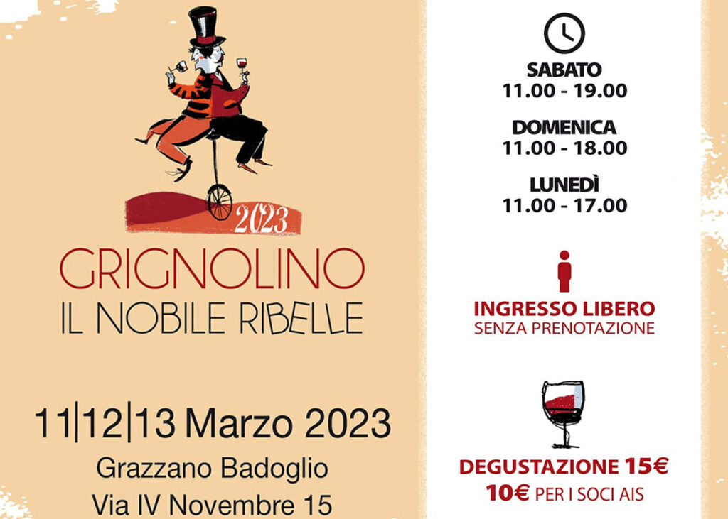 AIS Asti - GRIGNOLINO IL NOBILE RIBELLE 2023